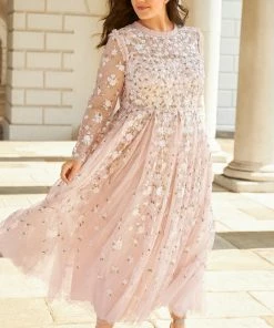 Needle & Thread Holding LTD Womenswear Camellia Ditsy Ankle Gown