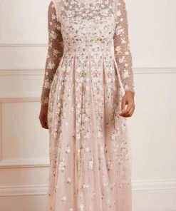 Needle & Thread Holding LTD Womenswear Camellia Ditsy Ankle Gown