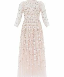 Needle & Thread Holding LTD Womenswear Camellia Ditsy Ankle Gown