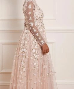 Needle & Thread Holding LTD Womenswear Camellia Ditsy Ankle Gown