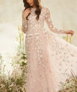 Needle & Thread Holding LTD Womenswear Camellia Ditsy Ankle Gown