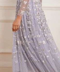 Wholesale 😉 Needle & Thread Holding LTD Camellia Ditsy Ankle Gown 👩 Womenswear 🥰 21 Needle & Thread Holding LTD Camellia Ditsy Ankle Gown Womenswear