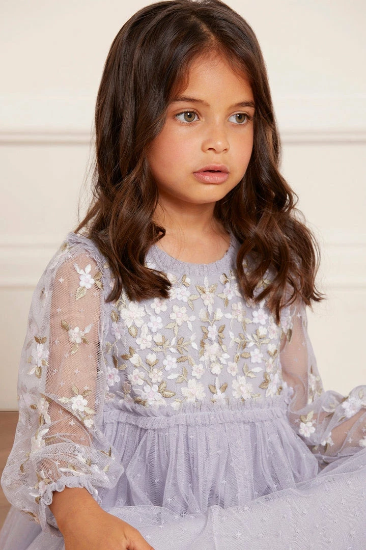 Discount π Needle & Thread Holding LTD Camellia Ditsy Bodice Long Sleeve Kids π Dress π 6 Needle & Thread Holding LTD Camellia Ditsy Bodice Long Sleeve Kids Dress