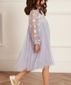 Discount π Needle & Thread Holding LTD Camellia Ditsy Bodice Long Sleeve Kids π Dress π 12 Needle & Thread Holding LTD Camellia Ditsy Bodice Long Sleeve Kids Dress
