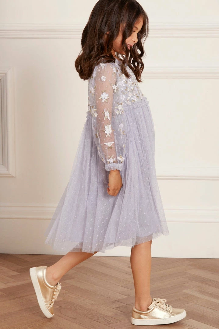 Discount π Needle & Thread Holding LTD Camellia Ditsy Bodice Long Sleeve Kids π Dress π 7 Needle & Thread Holding LTD Camellia Ditsy Bodice Long Sleeve Kids Dress