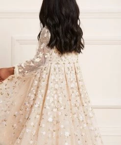 Outlet 😉 UK Needle & Thread Holding LTD Camellia Ditsy Long Sleeve Kids 👗 Dress 🎁 12 UK Needle & Thread Holding LTD Camellia Ditsy Long Sleeve Kids Dress