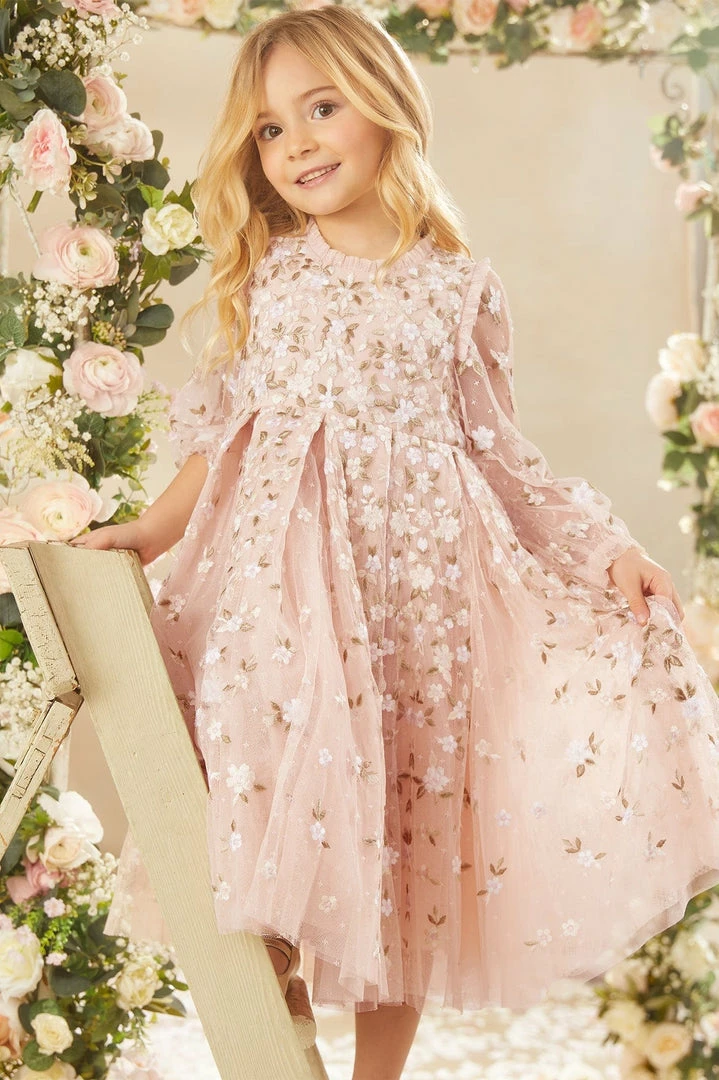 Best Pirce π Needle & Thread Holding LTD Camellia Ditsy Long Sleeve Kids π Dress β¨ 3 Needle & Thread Holding LTD Camellia Ditsy Long Sleeve Kids Dress