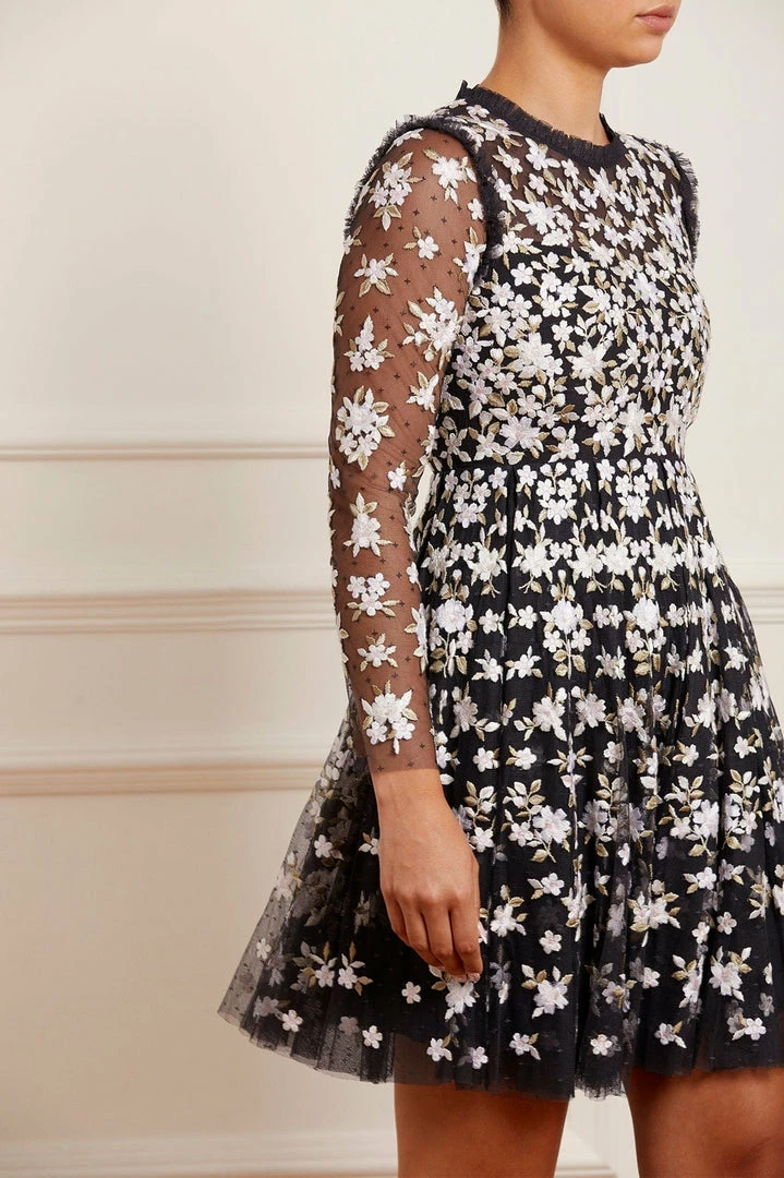 Wholesale 🎉 Needle & Thread Holding LTD 👩 Womenswear Camellia Ditsy Mini 👗 Dress 💯 3 Needle & Thread Holding LTD Womenswear Camellia Ditsy Mini Dress