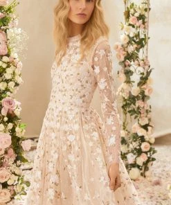 Needle & Thread Holding LTD Womenswear Camellia Ditsy Mini Dress