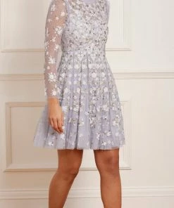 Needle & Thread Holding LTD Camellia Ditsy Mini Dress