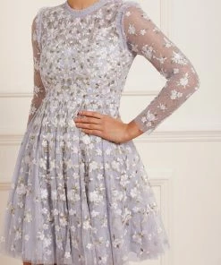 Needle & Thread Holding LTD Camellia Ditsy Mini Dress