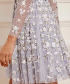 Needle & Thread Holding LTD Camellia Ditsy Mini Dress