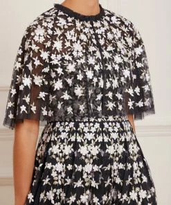 Needle & Thread Store 32 Needle & Thread Holding LTD Camellia Ditsy Short Cape