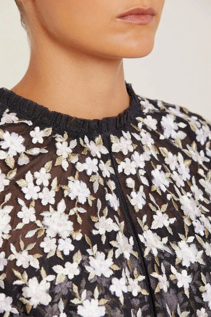 Outlet 🛒 Needle & Thread Holding LTD Camellia Ditsy Short Cape 😀 5 Needle & Thread Holding LTD Camellia Ditsy Short Cape