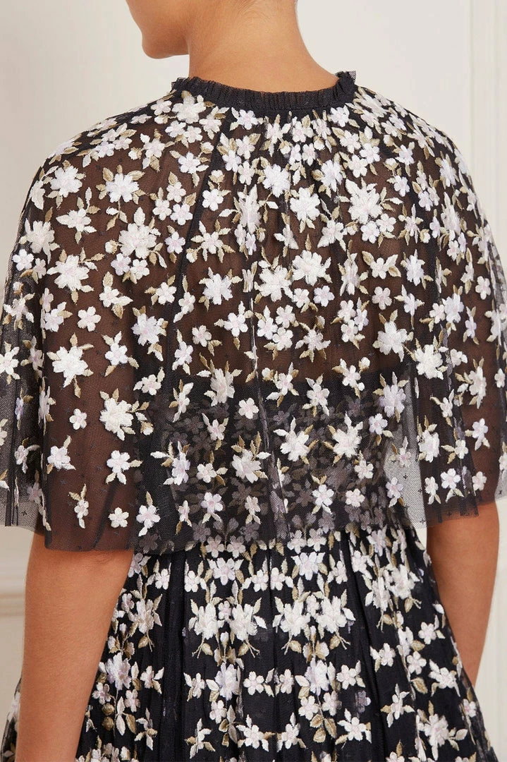 Outlet 🛒 Needle & Thread Holding LTD Camellia Ditsy Short Cape 😀 6 Needle & Thread Holding LTD Camellia Ditsy Short Cape