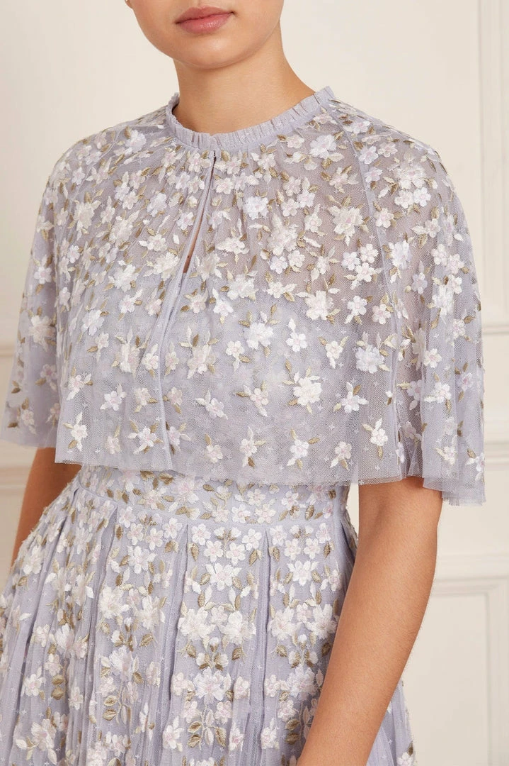 Wholesale 🔔 Needle & Thread Holding LTD 👩 Womenswear Camellia Ditsy Short Cape 👍 3 Needle & Thread Holding LTD Womenswear Camellia Ditsy Short Cape