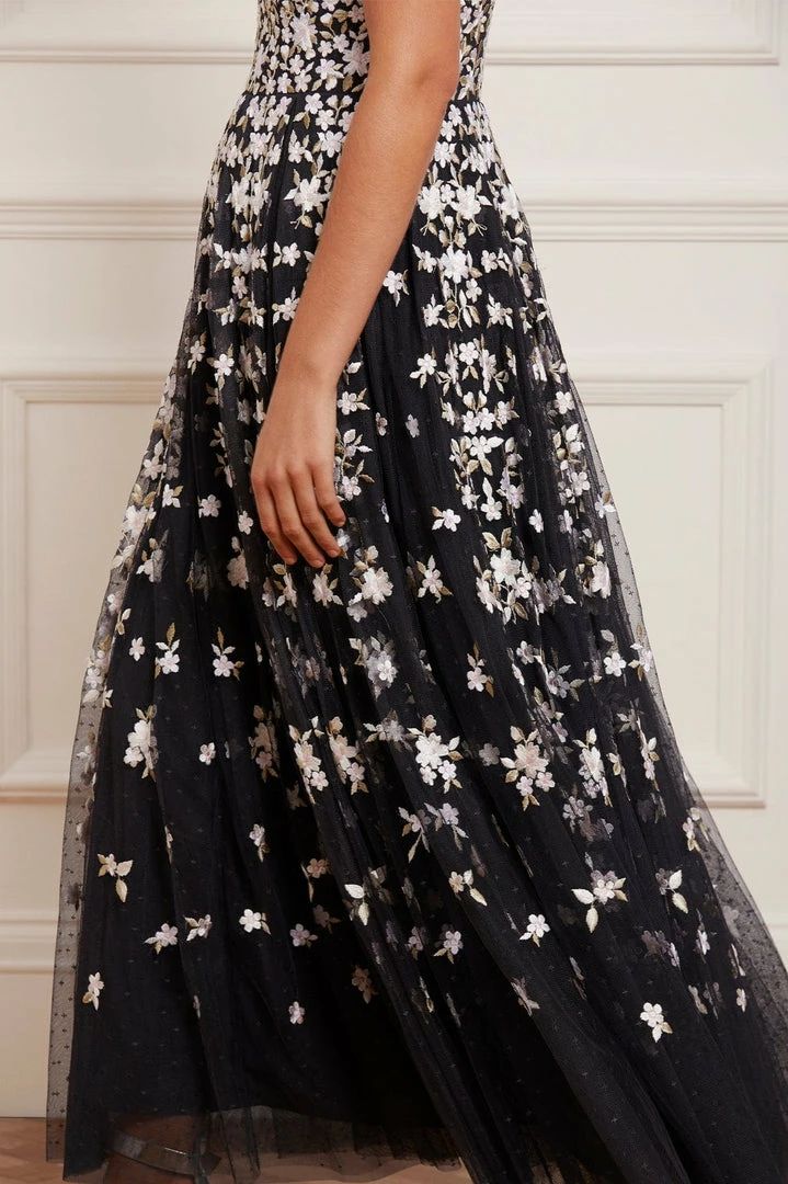 New β Needle & Thread Holding LTD Camellia Ditsy Strapless Ankle Gown π 7 Needle & Thread Holding LTD Camellia Ditsy Strapless Ankle Gown