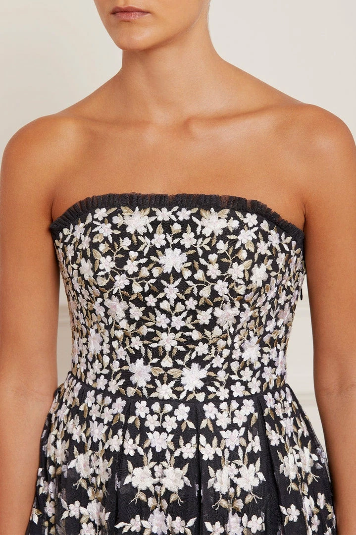 New β Needle & Thread Holding LTD Camellia Ditsy Strapless Ankle Gown π 9 Needle & Thread Holding LTD Camellia Ditsy Strapless Ankle Gown