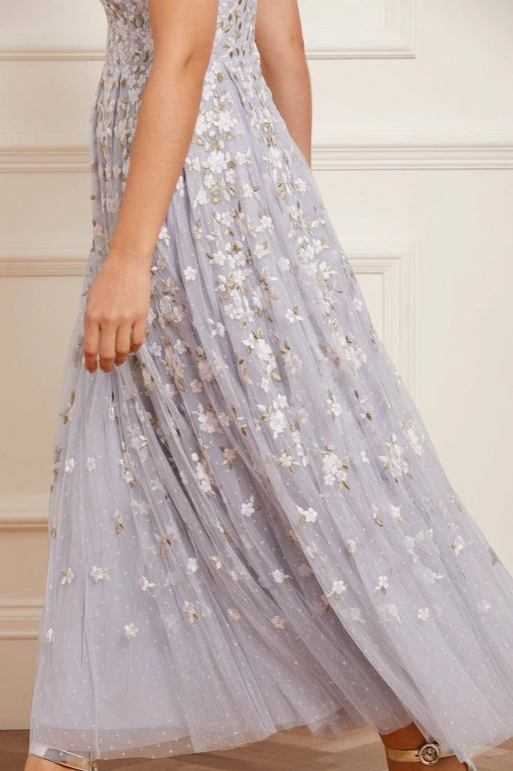 Cheapest ๐งจ Needle & Thread Holding LTD Camellia Ditsy Strapless Corset Ankle Gown ๐ฉ Womenswear ๐ 7 Needle & Thread Holding LTD Camellia Ditsy Strapless Corset Ankle Gown Womenswear