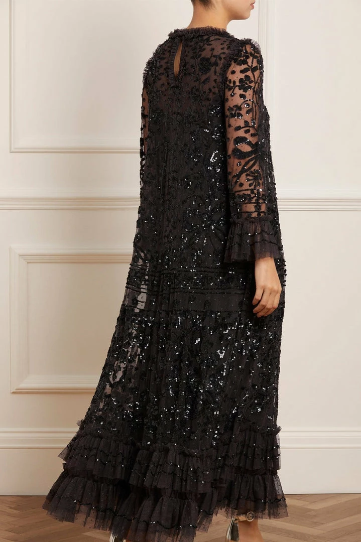 Top 10 ✨ Needle & Thread Holding LTD 👩 Womenswear Celia Long Sleeve Ankle Gown 🔔 10 Needle & Thread Holding LTD Womenswear Celia Long Sleeve Ankle Gown