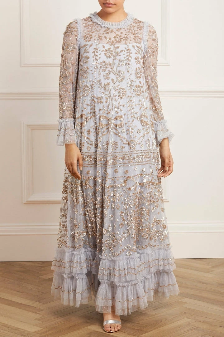 Wholesale โจ Needle & Thread Holding LTD ๐ฉ Womenswear Celia Long Sleeve Ankle Gown ๐ฅฐ 3 Needle & Thread Holding LTD Womenswear Celia Long Sleeve Ankle Gown