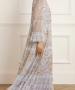 Wholesale โจ Needle & Thread Holding LTD ๐ฉ Womenswear Celia Long Sleeve Ankle Gown ๐ฅฐ 14 Needle & Thread Holding LTD Womenswear Celia Long Sleeve Ankle Gown