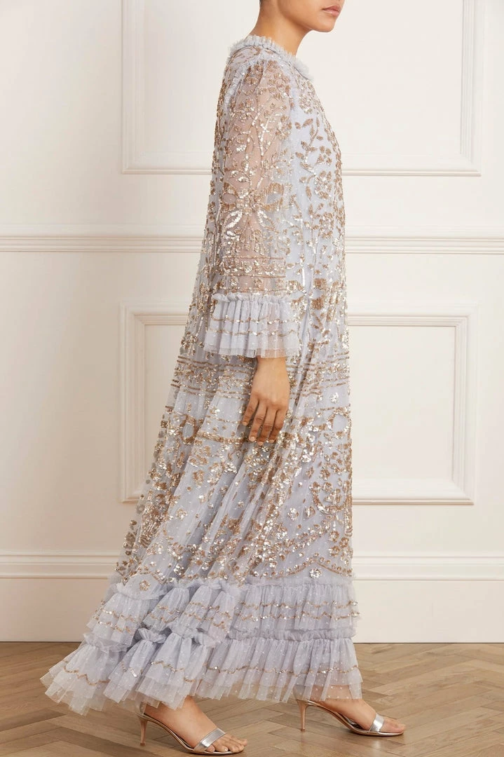 Wholesale โจ Needle & Thread Holding LTD ๐ฉ Womenswear Celia Long Sleeve Ankle Gown ๐ฅฐ 6 Needle & Thread Holding LTD Womenswear Celia Long Sleeve Ankle Gown