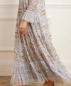 Wholesale โจ Needle & Thread Holding LTD ๐ฉ Womenswear Celia Long Sleeve Ankle Gown ๐ฅฐ 15 Needle & Thread Holding LTD Womenswear Celia Long Sleeve Ankle Gown