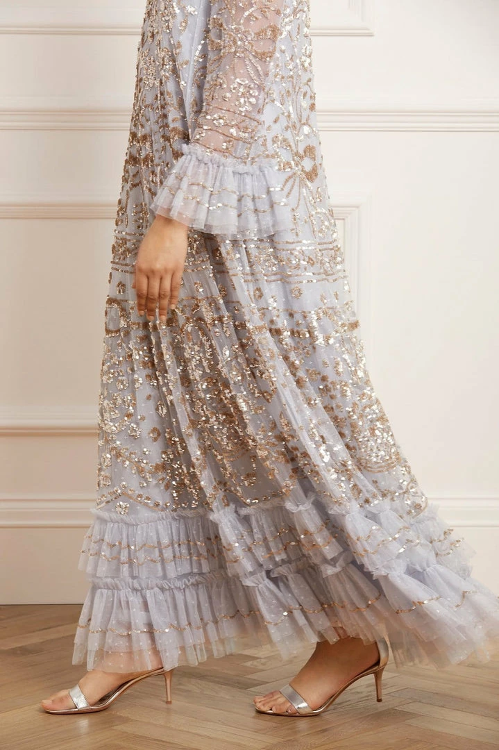 Wholesale โจ Needle & Thread Holding LTD ๐ฉ Womenswear Celia Long Sleeve Ankle Gown ๐ฅฐ 7 Needle & Thread Holding LTD Womenswear Celia Long Sleeve Ankle Gown