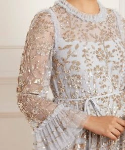 Wholesale โจ Needle & Thread Holding LTD ๐ฉ Womenswear Celia Long Sleeve Ankle Gown ๐ฅฐ 16 Needle & Thread Holding LTD Womenswear Celia Long Sleeve Ankle Gown