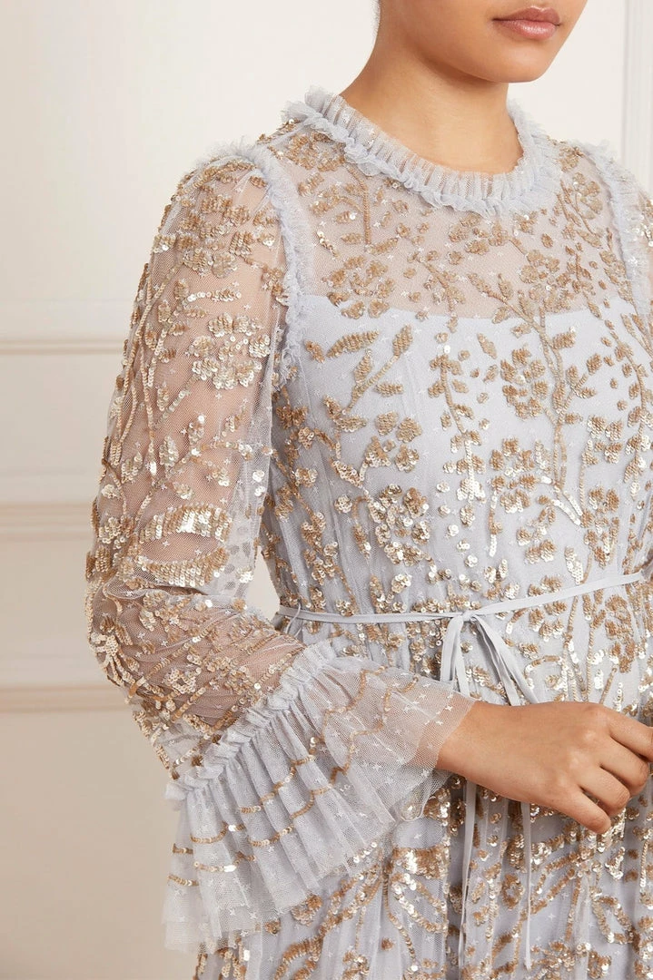 Wholesale โจ Needle & Thread Holding LTD ๐ฉ Womenswear Celia Long Sleeve Ankle Gown ๐ฅฐ 8 Needle & Thread Holding LTD Womenswear Celia Long Sleeve Ankle Gown