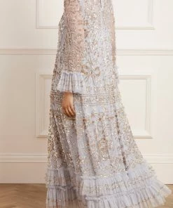 Wholesale โจ Needle & Thread Holding LTD ๐ฉ Womenswear Celia Long Sleeve Ankle Gown ๐ฅฐ 18 Needle & Thread Holding LTD Womenswear Celia Long Sleeve Ankle Gown