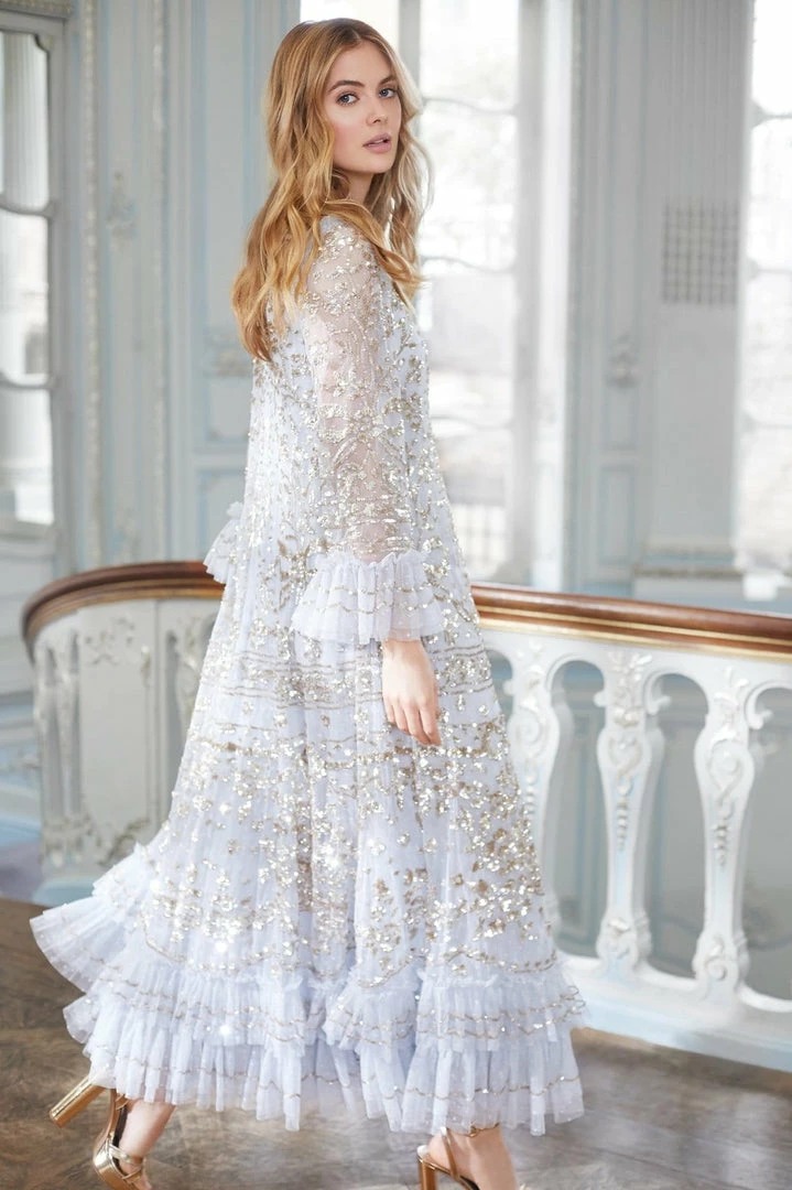 Wholesale โจ Needle & Thread Holding LTD ๐ฉ Womenswear Celia Long Sleeve Ankle Gown ๐ฅฐ 11 Needle & Thread Holding LTD Womenswear Celia Long Sleeve Ankle Gown