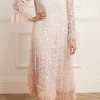 Needle & Thread Holding LTD Celia Long Sleeve Ankle Gown Womenswear