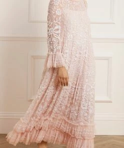 Top 10 🔥 Needle & Thread Holding LTD Celia Long Sleeve Ankle Gown 👩 Womenswear 🔔 15 Needle & Thread Holding LTD Celia Long Sleeve Ankle Gown Womenswear