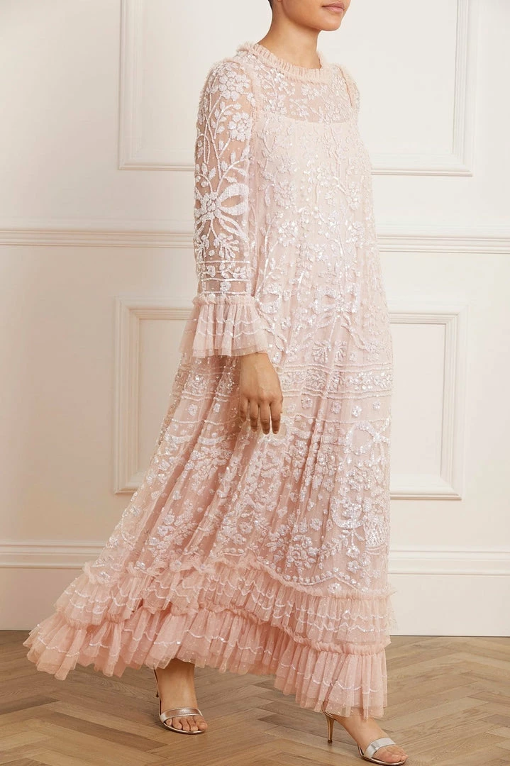 Top 10 🔥 Needle & Thread Holding LTD Celia Long Sleeve Ankle Gown 👩 Womenswear 🔔 5 Needle & Thread Holding LTD Celia Long Sleeve Ankle Gown Womenswear