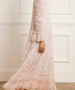 Top 10 🔥 Needle & Thread Holding LTD Celia Long Sleeve Ankle Gown 👩 Womenswear 🔔 17 Needle & Thread Holding LTD Celia Long Sleeve Ankle Gown Womenswear