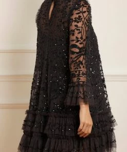 Best deal 🥰 Needle & Thread Holding LTD 👩 Womenswear Celia Long Sleeve Mini 👗 Dress 🎁 18 Needle & Thread Holding LTD Womenswear Celia Long Sleeve Mini Dress