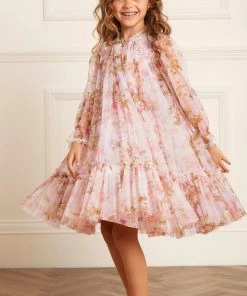 Needle & Thread Holding LTD Darling Meadow Ruby Bloom Kids Dress