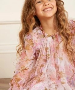 Needle & Thread Holding LTD Darling Meadow Ruby Bloom Kids Dress