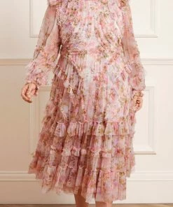 Needle & Thread Holding LTD Darling Meadow Ruffle Ballerina Dress