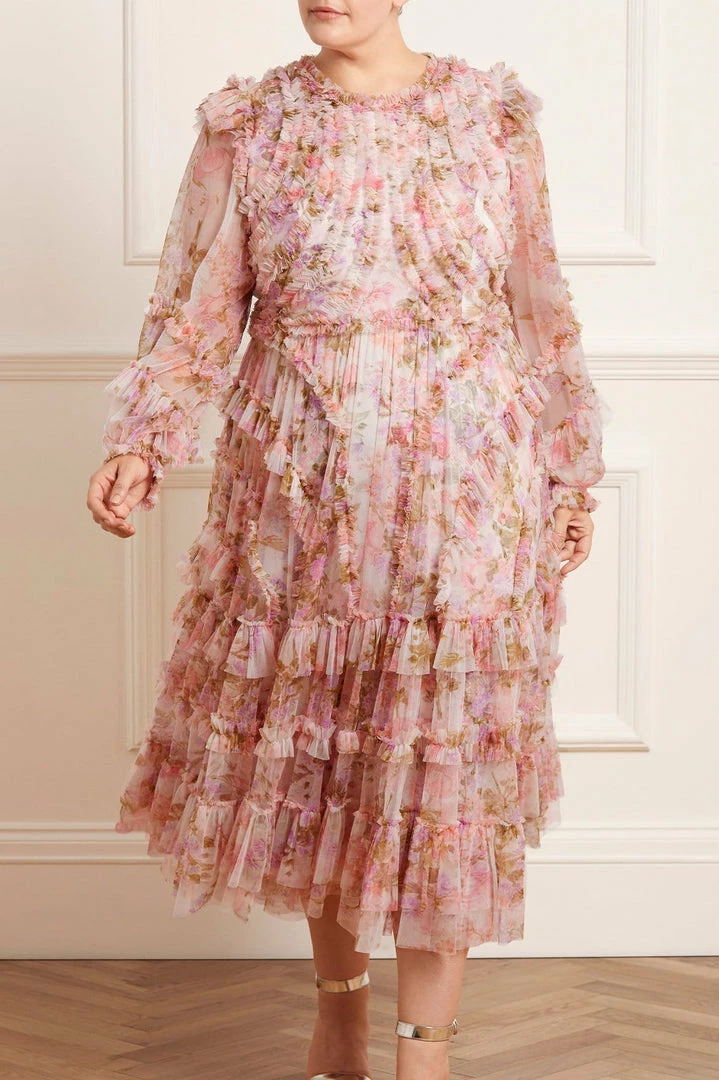 Budget 🔥 Needle & Thread Holding LTD Darling Meadow Ruffle Ballerina 👗 Dress 🔔 3 Needle & Thread Holding LTD Darling Meadow Ruffle Ballerina Dress