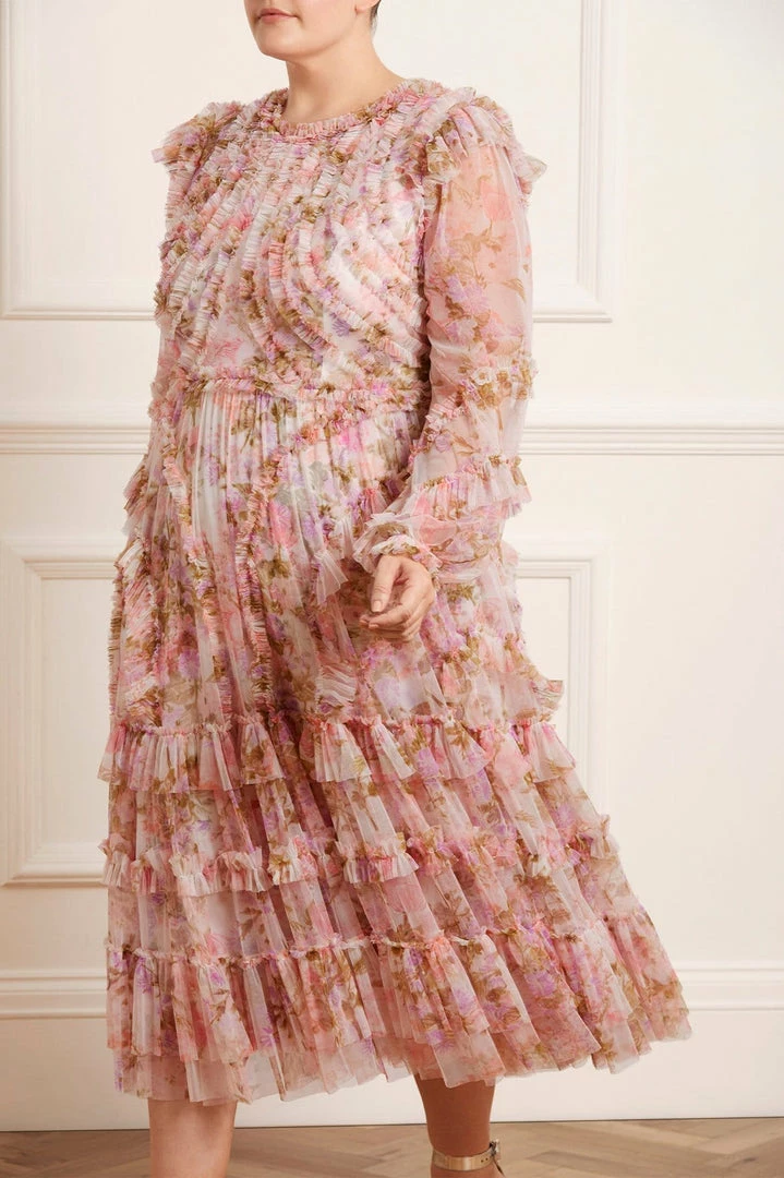 Budget 🔥 Needle & Thread Holding LTD Darling Meadow Ruffle Ballerina 👗 Dress 🔔 5 Needle & Thread Holding LTD Darling Meadow Ruffle Ballerina Dress