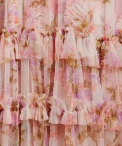 Budget 🔥 Needle & Thread Holding LTD Darling Meadow Ruffle Ballerina 👗 Dress 🔔 15 Needle & Thread Holding LTD Darling Meadow Ruffle Ballerina Dress