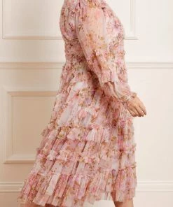 Budget 🔥 Needle & Thread Holding LTD Darling Meadow Ruffle Ballerina 👗 Dress 🔔 16 Needle & Thread Holding LTD Darling Meadow Ruffle Ballerina Dress