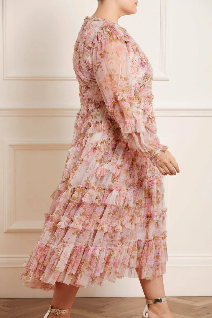 Budget 🔥 Needle & Thread Holding LTD Darling Meadow Ruffle Ballerina 👗 Dress 🔔 8 Needle & Thread Holding LTD Darling Meadow Ruffle Ballerina Dress