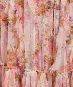 Needle & Thread Holding LTD Darling Meadow Ruffle Mini Dress