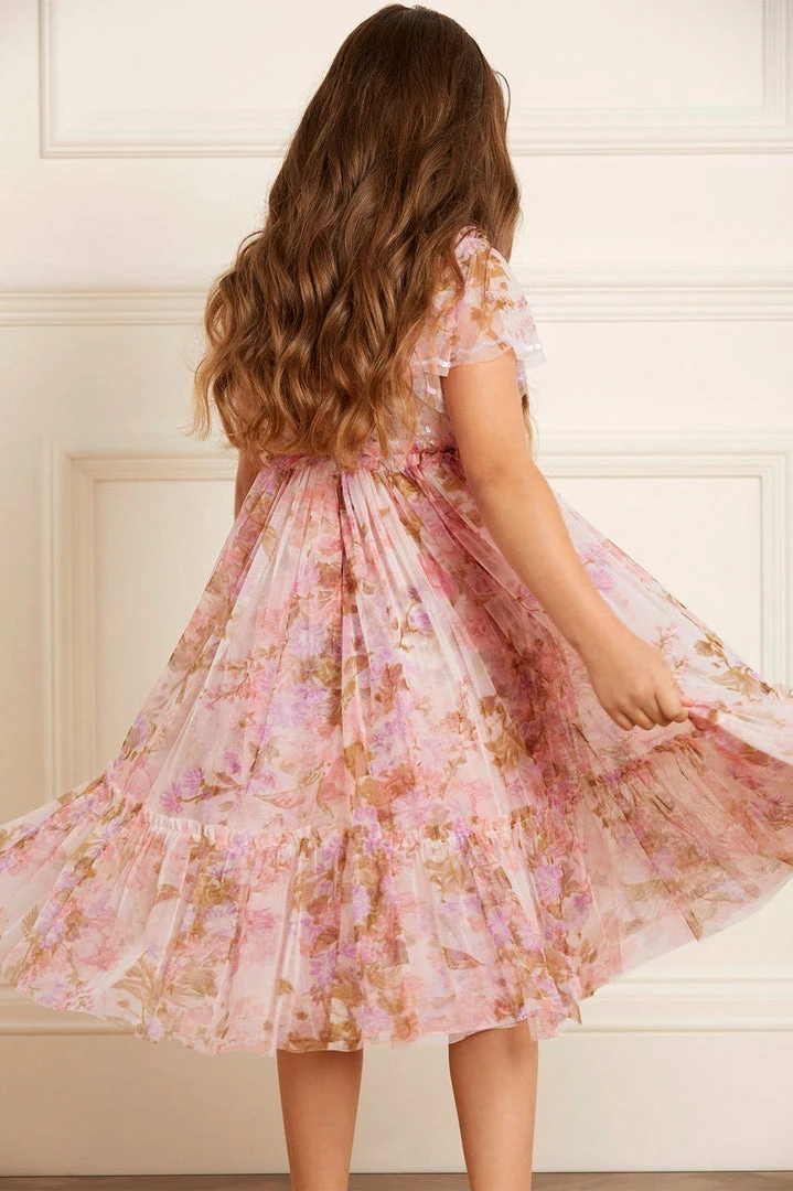 Cheapest 😀 Needle & Thread Holding LTD Darling Meadow Sequin Bodice Kids 👗 Dress 🎁 8 Needle & Thread Holding LTD Darling Meadow Sequin Bodice Kids Dress