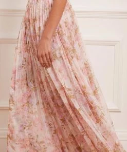 New π Needle & Thread Holding LTD Darling Meadow Sequin Bodice Short Sleeve Ankle Gown π 16 Needle & Thread Holding LTD Darling Meadow Sequin Bodice Short Sleeve Ankle Gown