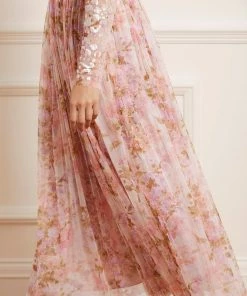 Needle & Thread Holding LTD Womenswear Darling Meadow V-Neck Bodice Ankle Gown